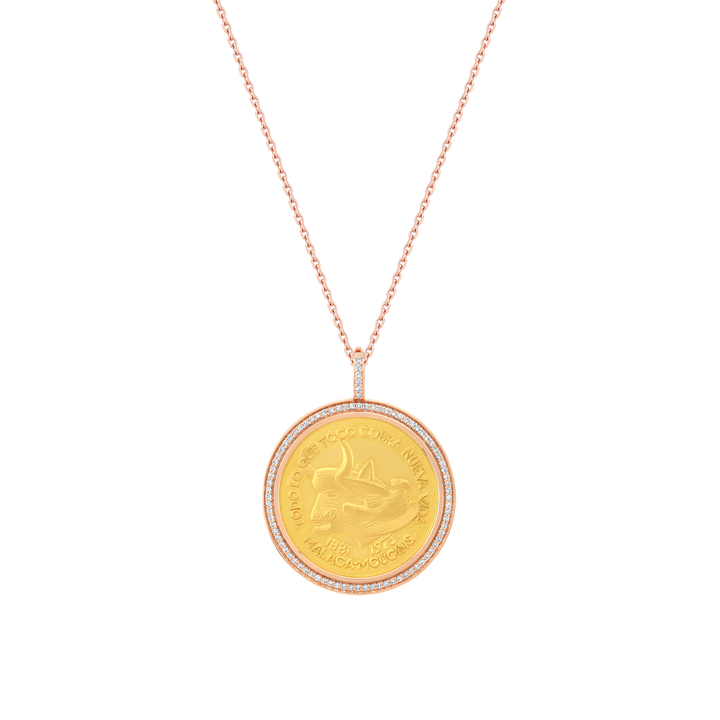 Picasso Coin Necklace