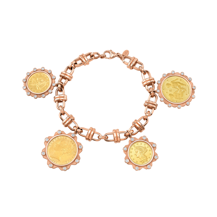4-Coin Bracelet