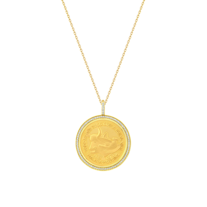 Picasso Coin Necklace
